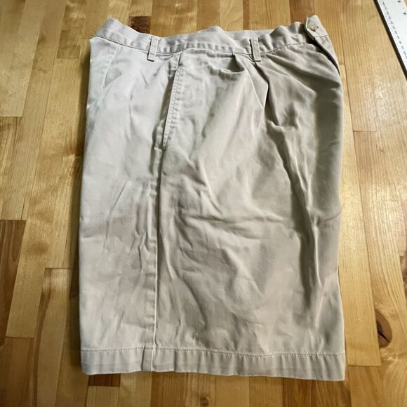 Ralp Lauren Sport Shorts Beige Wide Leg Flare Pony Logo Womens sz 12 EUC - Picture 6 of 11